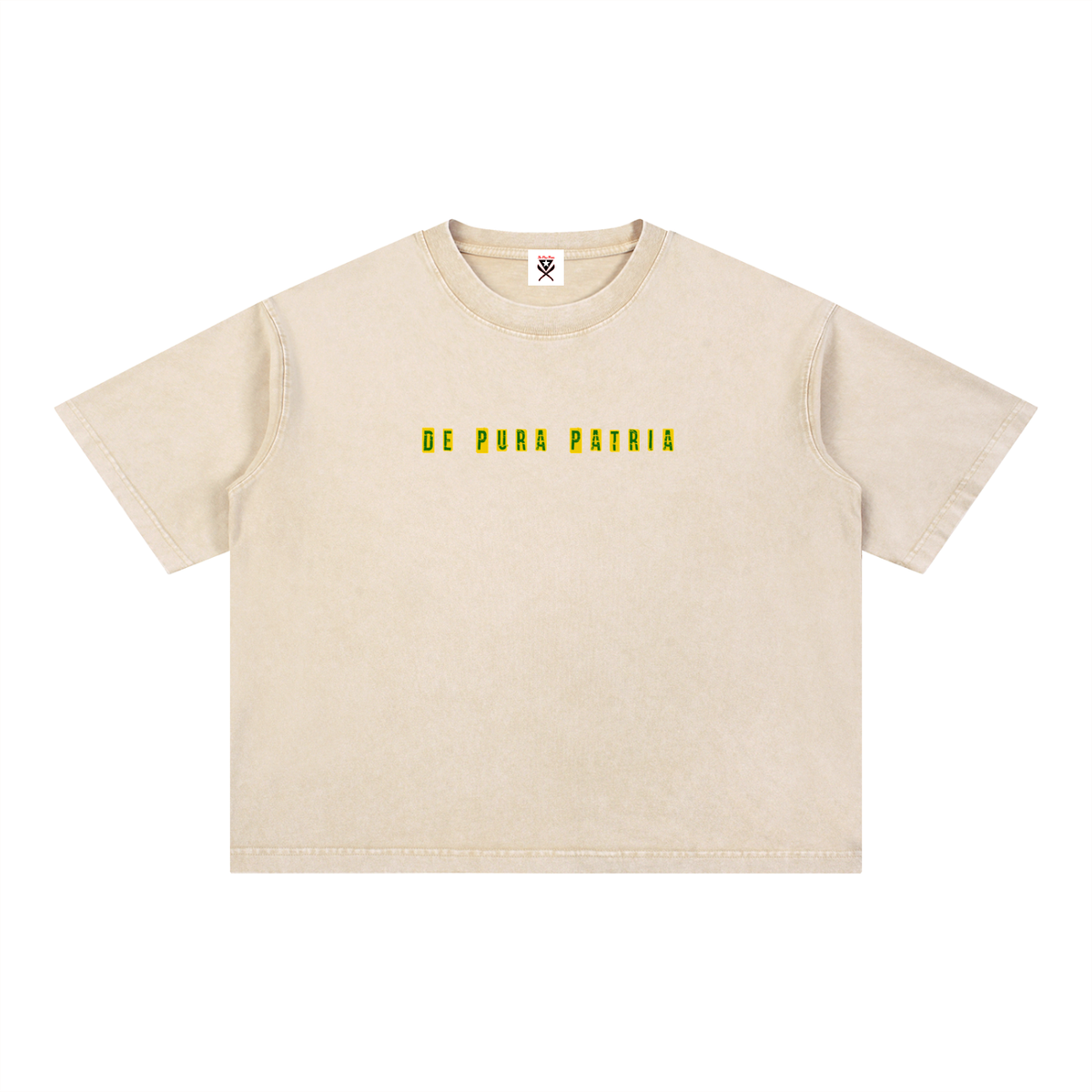 Jíbara DNA Mineral Wash Boxy Cotton T-Shirt