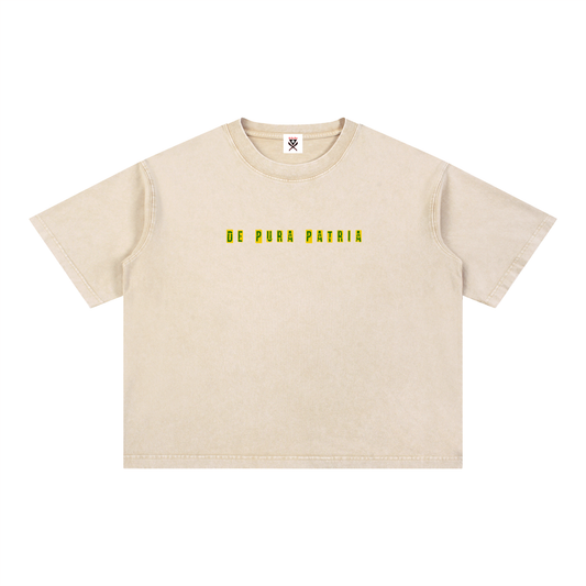 Jíbara DNA Mineral Wash Boxy Cotton T-Shirt