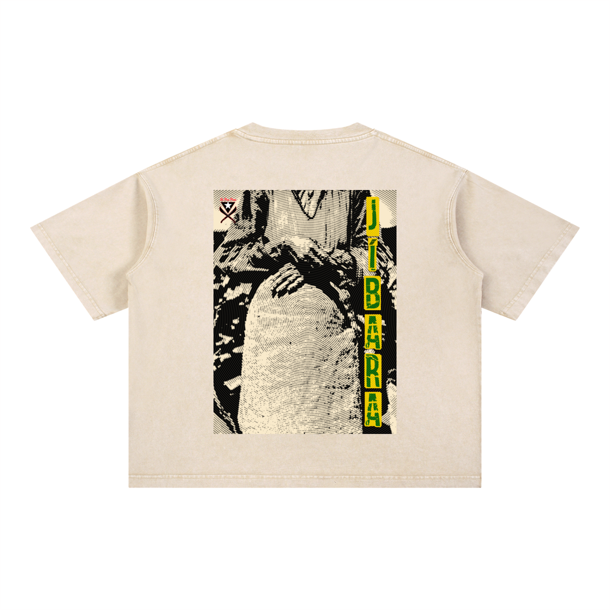Jíbara DNA Mineral Wash Boxy Cotton T-Shirt